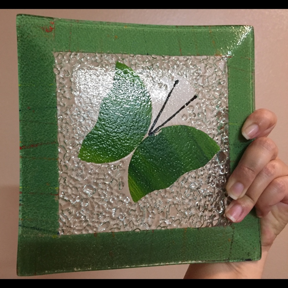 Piscitelli Fused Glass Plate (Medium) - Picture 5 of 6